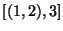 $[(1,2), 3]$