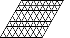 triangular (hexagonal) lattice